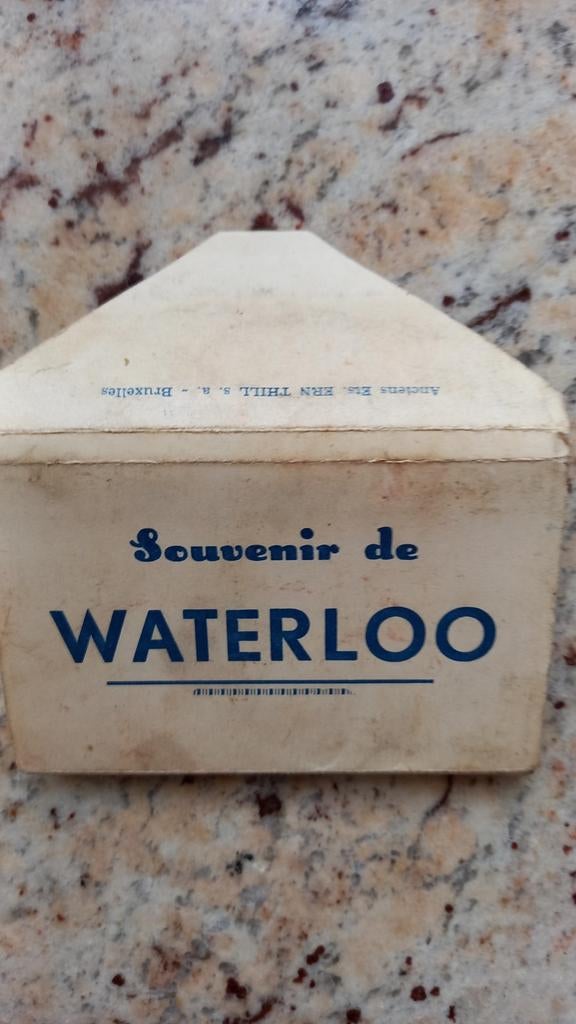 Dossier avec de vieilles photos de Waterloo, Collections, Enlèvement ou Envoi, Comme neuf