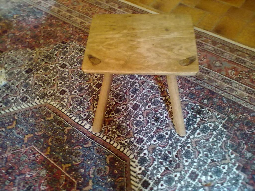 Kleine stoel, Huis en Inrichting, Stoelen, Ophalen, Gebruikt, Bruin, Eén
