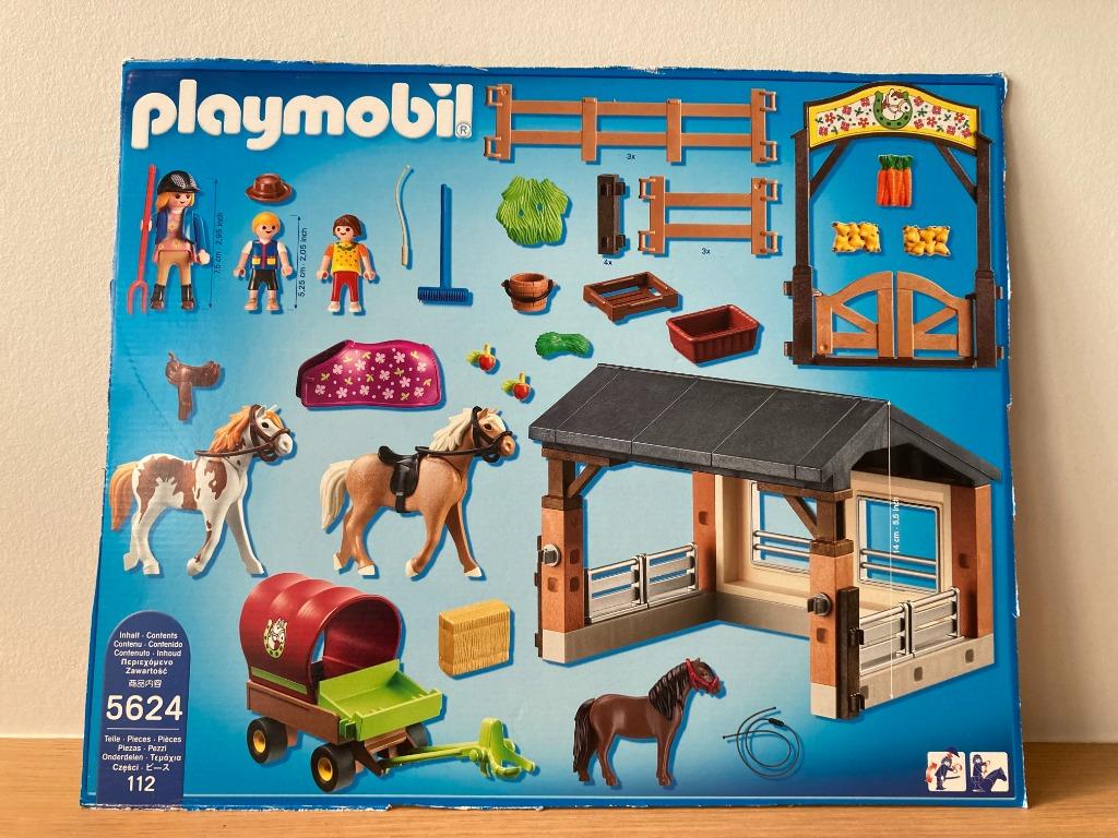Playmobil Country 5624 Paardenstal met weide, Ophalen, Zo goed als nieuw, Complete set