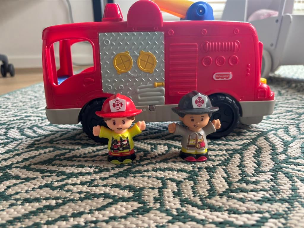 Fisher price brandweerwagen, Kinderen en Baby's, Speelgoed | Fisher-Price, Ophalen, Zo goed als nieuw