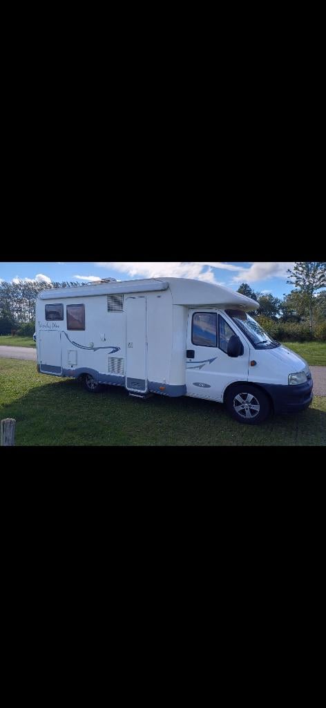 mobilhome, Caravans en Kamperen, Mobilhomes, Particulier, tot en met 4, Half-integraal, Fiat, Fiat, Diesel, Handgeschakeld, 6 tot 7 meter