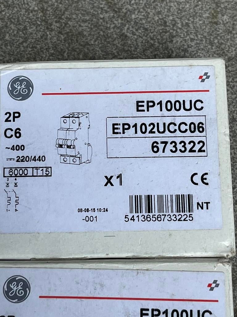 Disjoncteur vynckier EP100UC C6, Enlèvement ou Envoi, Comme neuf
