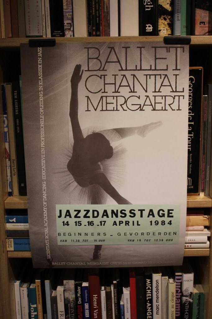 BALLET CHANTAL MERGAERT affiche 1984, Ophalen of Verzenden