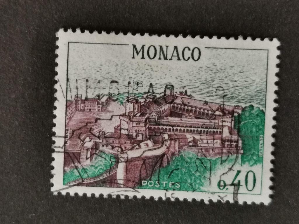 Monaco 1964 - prinselijk paleis, Ophalen of Verzenden, Monaco, Gestempeld