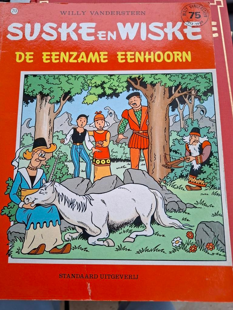 Willy Vandersteen - Eenzame eenhoorn, Ophalen of Verzenden, Willy Vandersteen