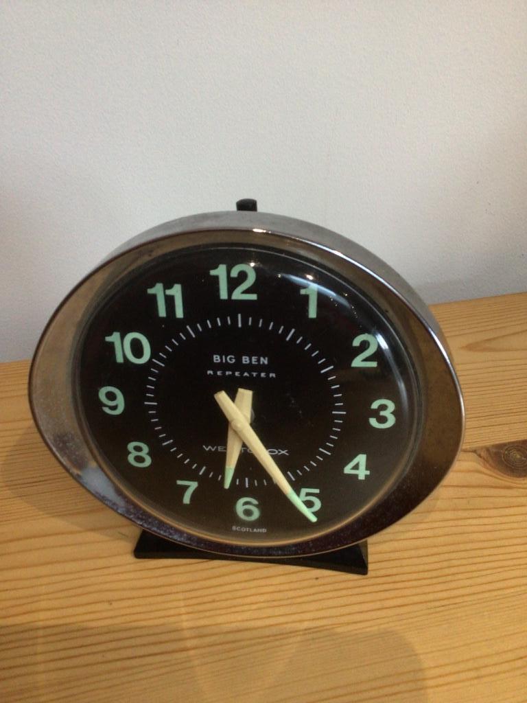 Reveil westclox big ben repeater scotland, Antiquités & Art, Antiquités | Horloges, Enlèvement