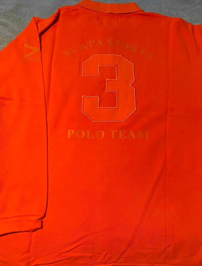Scapa polo lange mouwen, Kleding | Heren, Ophalen of Verzenden, Zo goed als nieuw, Scapa, Overige maten