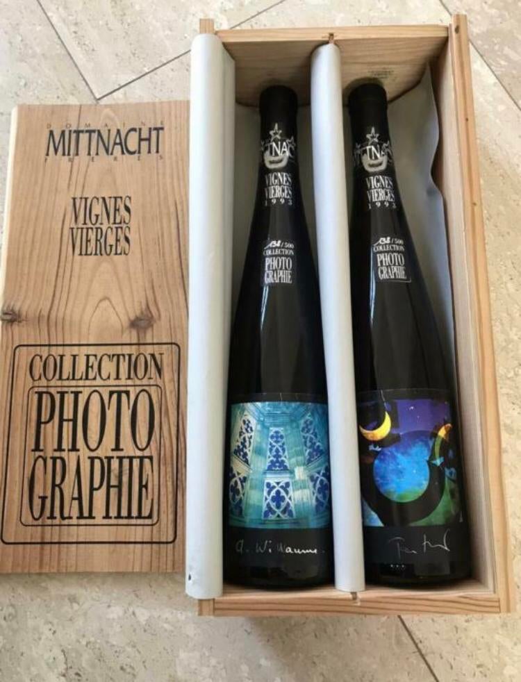 Uniek geschenk mittnacht domaine freres 138/500, Ophalen, Overige gebieden, Nieuw, Witte wijn