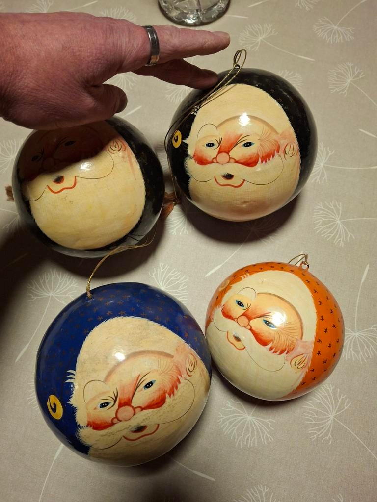 Antieke grote kerstballen, zeldzaam, Diversen, Kerst, Ophalen