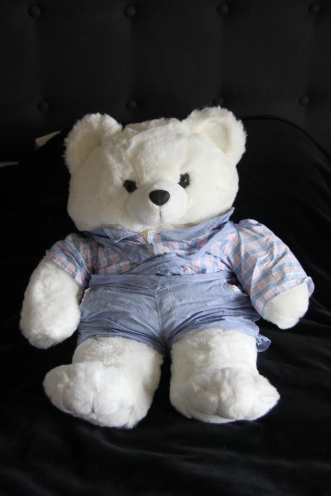 Grand ours tout doux, 68cm, Enlèvement ou Envoi, Utilisé, Ours