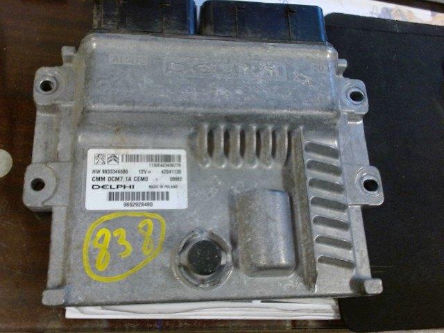 Boitier moteur Fiat Scudo 3 2022 9852928480 (838), Autos : Pièces & Accessoires, Autres pièces automobiles, Fiat, Utilisé, Enlèvement ou Envoi