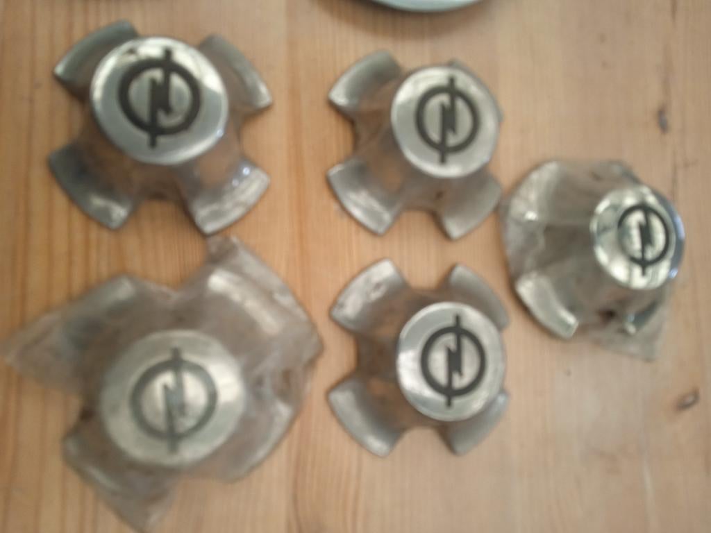 5 naafkappen Opel oldtimer, Enlèvement, Comme neuf