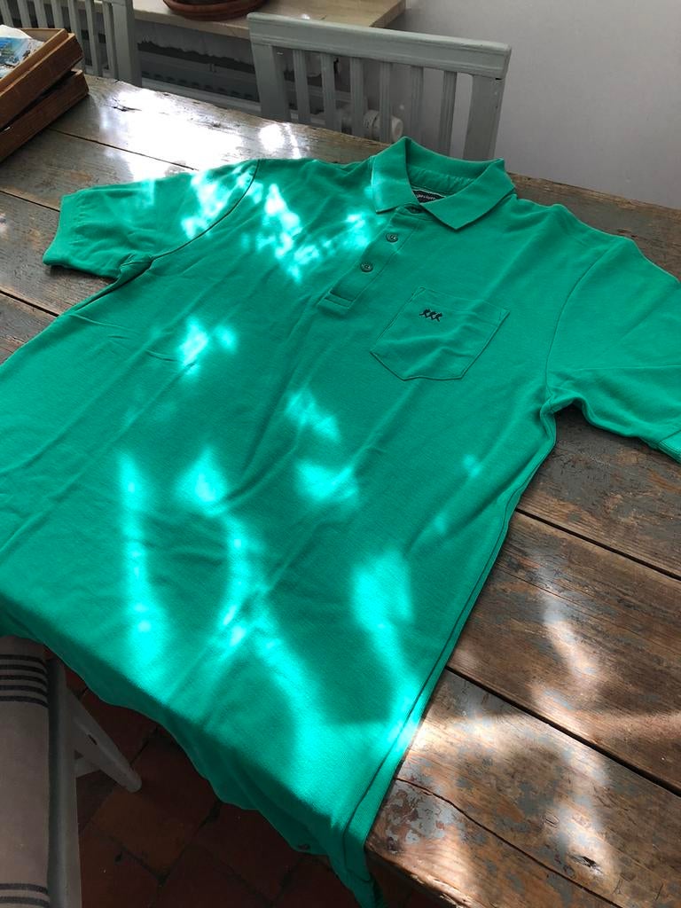 LA GAVIOTTA GROEN POLO SHIRT LARGE, Maat 52/54 (L), La GAVIOTTA, Ophalen of Verzenden, Gedragen