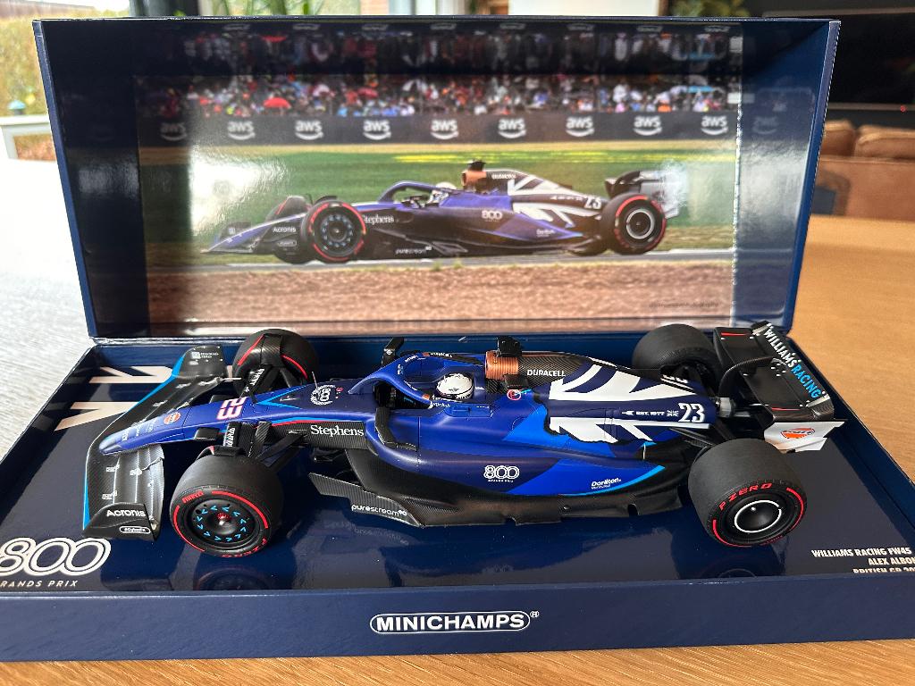 Minichamps Williams F1 FW45 Albon 800GP 1:18 NIEUW!, Enlèvement ou Envoi, Neuf, Voiture, MiniChamps