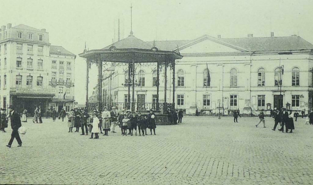 Postkaart Charleroi - Stadhuis, Ophalen of Verzenden, Ongelopen, Henegouwen