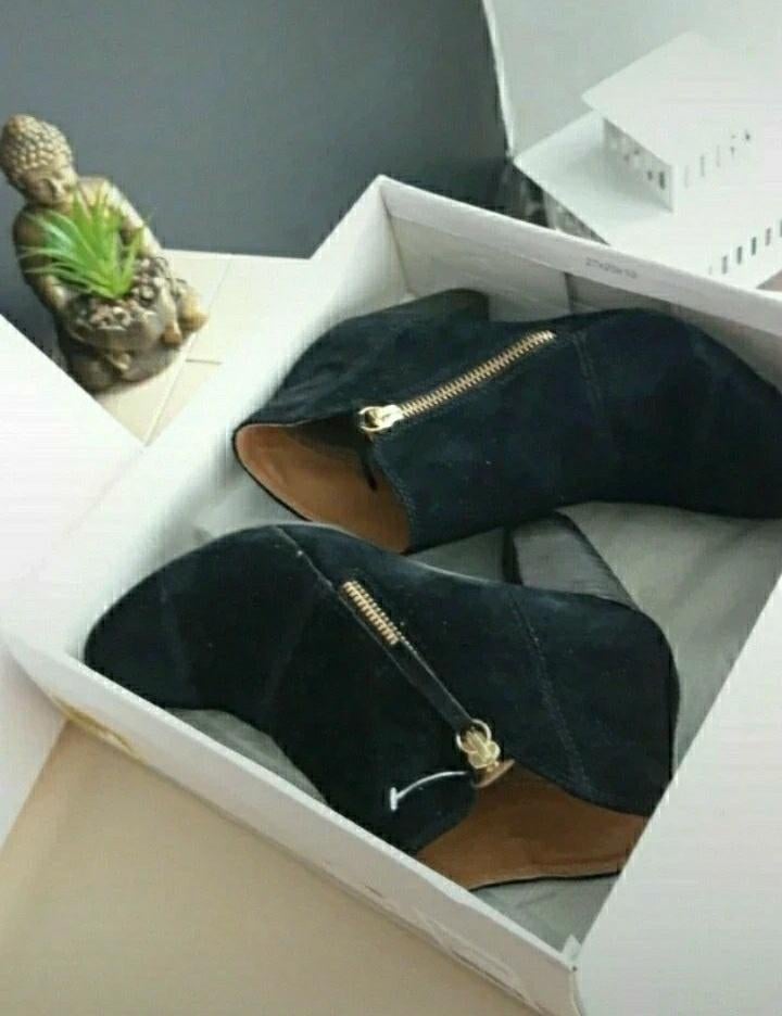 Bottines noires Taille 36 neuves boots bottillons, Neuf, Enlèvement ou Envoi, Pier one, Boots et Botinnes