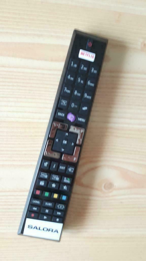 SALORA AFSTANDSBEDIENING 4K LED SMART TV NETFLIX, Audio, Tv en Foto, Ophalen of Verzenden, Nieuw, Origineel, Tv