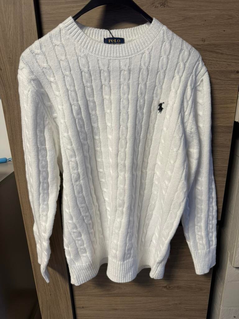 Polo Ralph Lauren trui maat L, Kleding | Heren, Truien en Vesten, Ophalen of Verzenden, Nieuw, Maat 52/54 (L), Wit