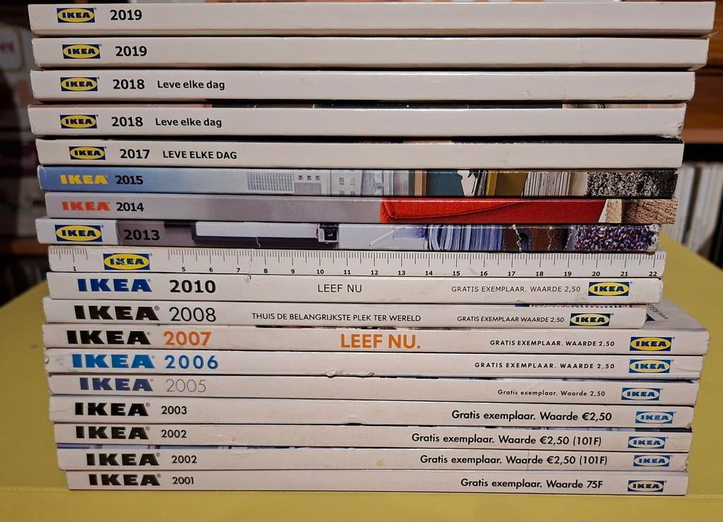 LOT DE MAGAZINES IKEA À VENDRE, Enlèvement ou Envoi, Comme neuf, Sports et Loisirs