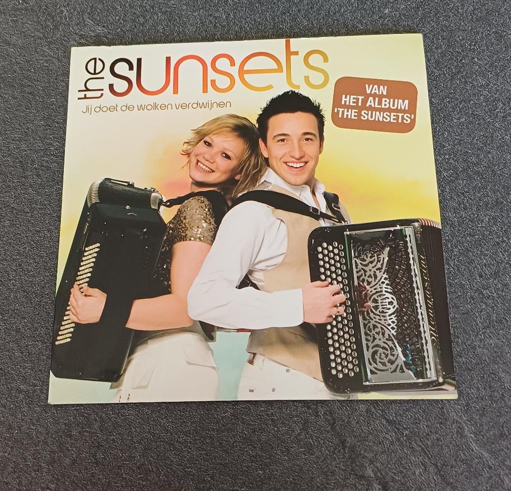 cdsingle the sunsets: jij doet de wolken verdwijnen, CD & DVD, CD Singles, 1 single, Enlèvement ou Envoi, Comme neuf, En néerlandais