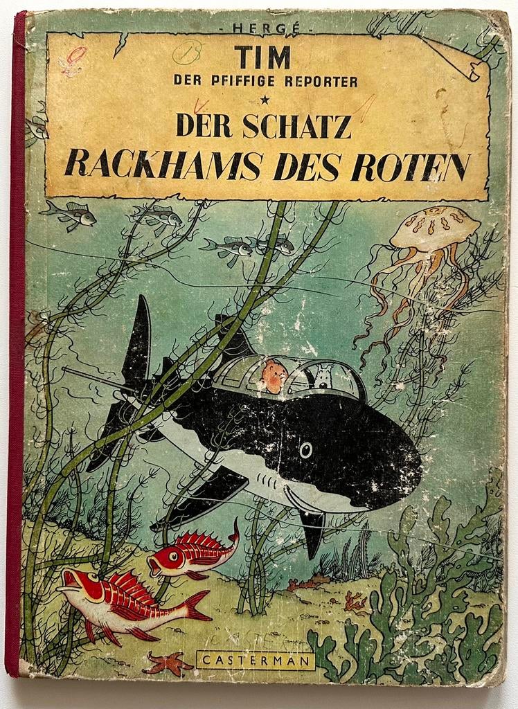 Tim. De Schatz Rackhams van de Roten. Casterman 1952, Gelezen