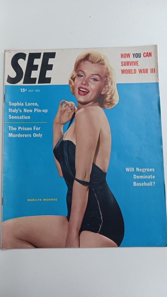 SEE MAGAZINE JULY 1955, Verzamelen, Ophalen of Verzenden