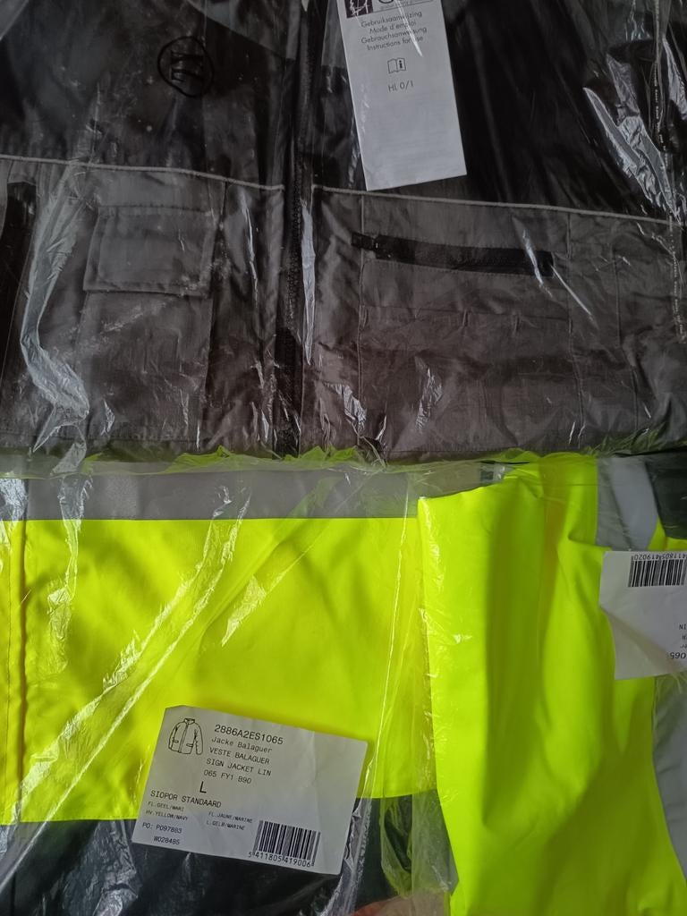 3 de Mes 🥸 BLOUSONS 🧥 SIOEN, VESTES FLUO L ou M, JAUNE VIF, Fietsen en Brommers, Fietsaccessoires | Fietskleding, Nieuw, Dames