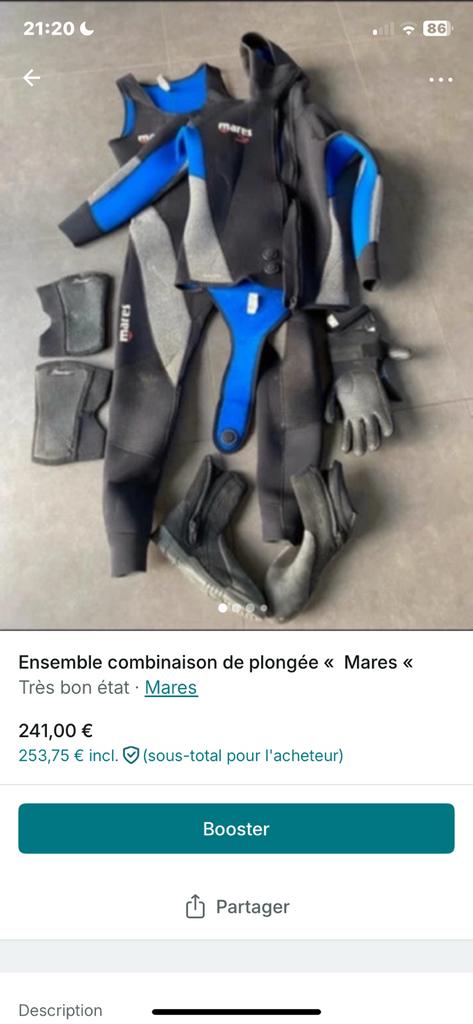 À vendre accessoires nautique, Watersport en Boten, Watersportkleding, Ophalen of Verzenden, Zo goed als nieuw, Dame of Heer, Reddingsvest of Zwemvest