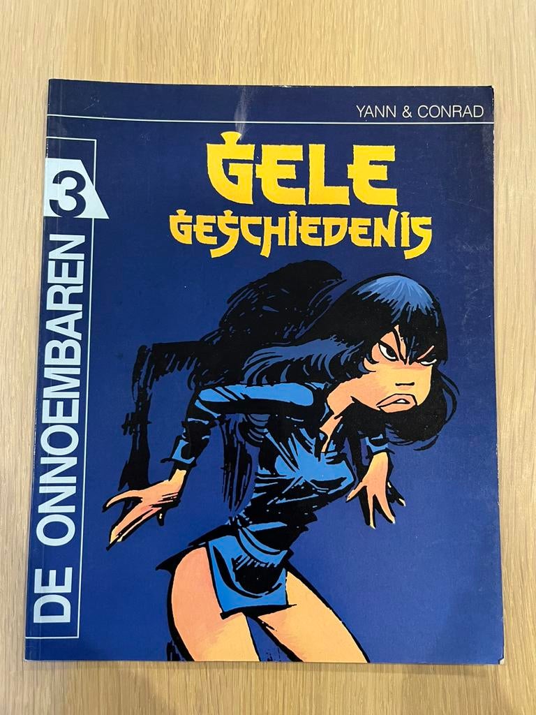 De onnoembaren - 3 - Gele geschiedenis, Boeken, Eén stripboek, Ophalen of Verzenden