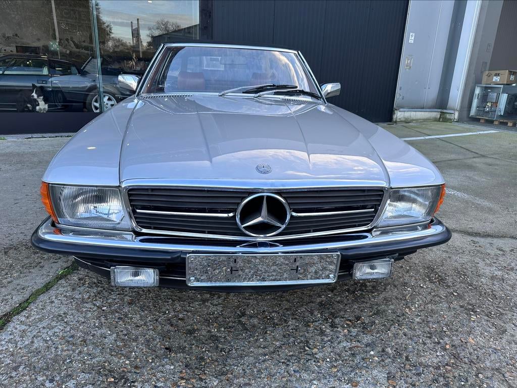 Mercedes SL280 en etat parfait - voiture Belge d’origine., Cuir, Argent ou Gris, Achat, Entreprise