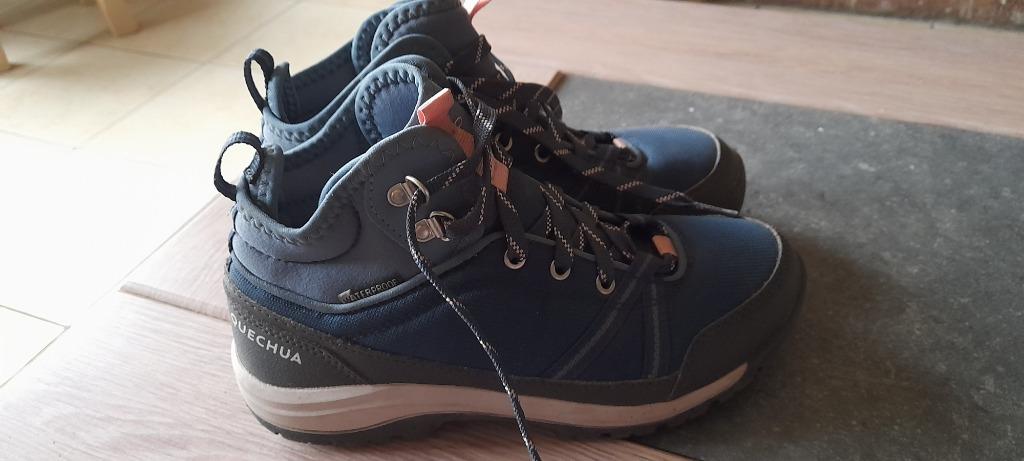 blauw -grijs wandelschoenen van dechatlon, Enlèvement ou Envoi, Comme neuf, Chaussures de sport