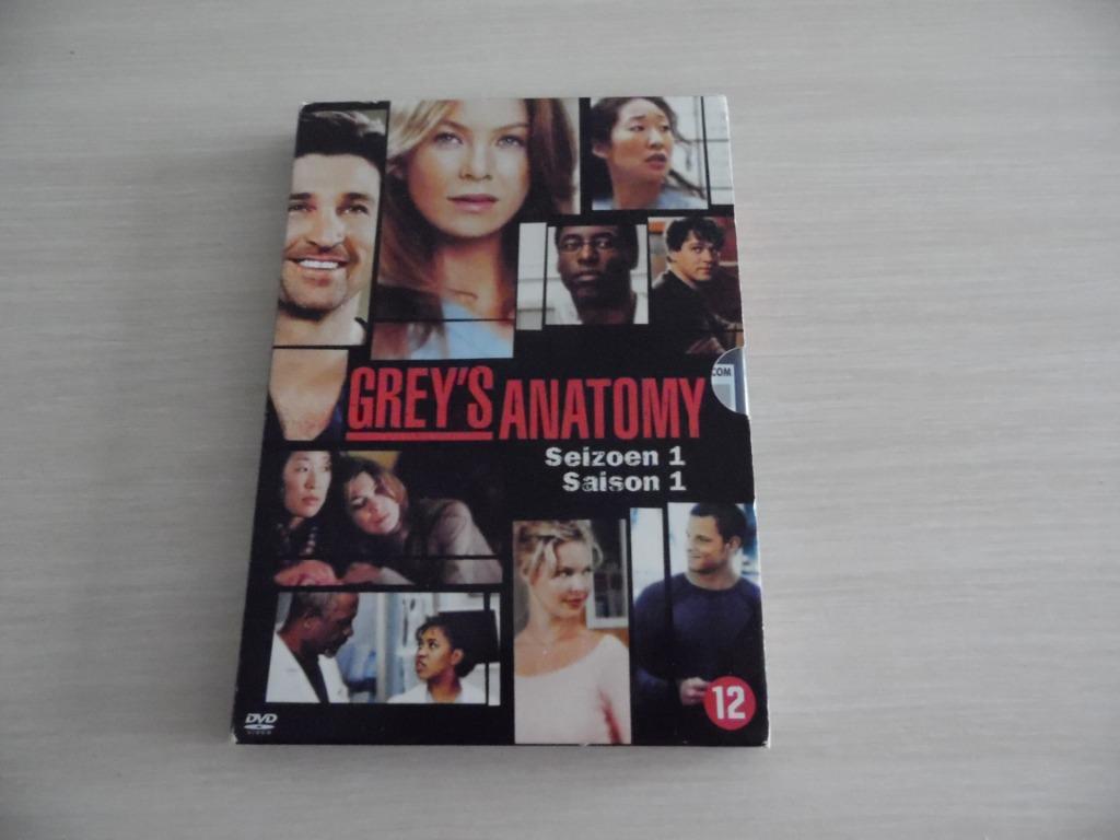 GREY'S ANATOMY      SAISON 1, CD & DVD, DVD | TV & Séries télévisées, Comme neuf, Drame, Coffret, À partir de 12 ans, Enlèvement ou Envoi