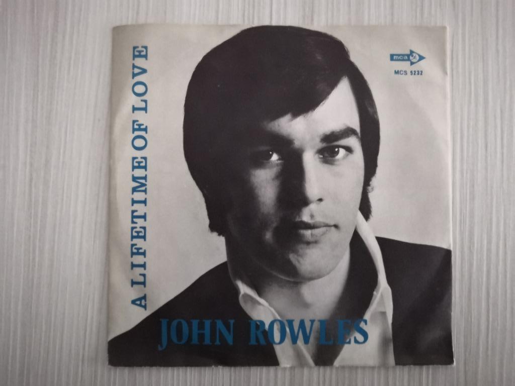 JOHN ROWLES - A lifetime of love (single), Cd's en Dvd's, 7 inch, Single, Ophalen of Verzenden, Zo goed als nieuw