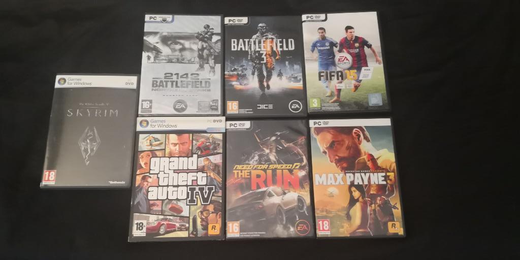 lot PC games, Enlèvement ou Envoi, Comme neuf