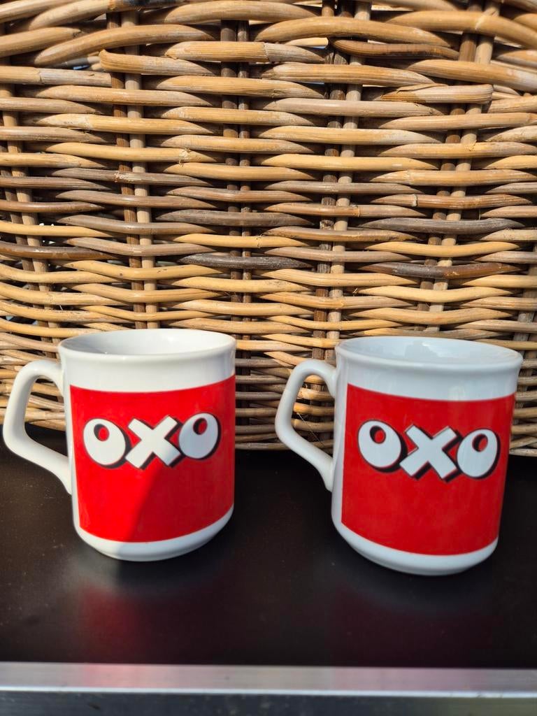 2 Oxo-bekers, Verzamelen, Ophalen of Verzenden