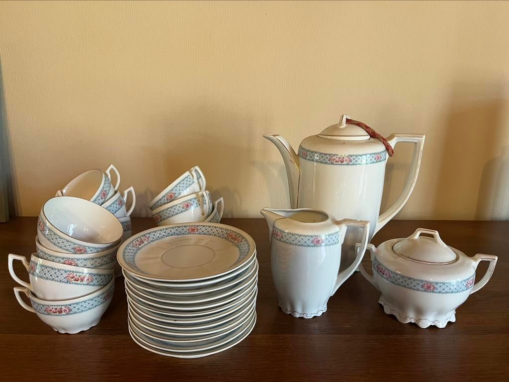 Service a café ancien, Ophalen