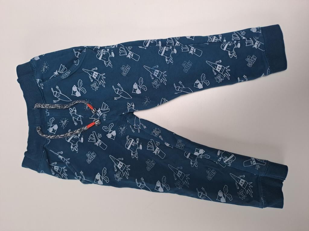 Pantalon de survêtement t 86 turquoise avec légumes, Enfants & Bébés, Vêtements de bébé | Taille 86, Pantalon, Garçon, Enlèvement ou Envoi