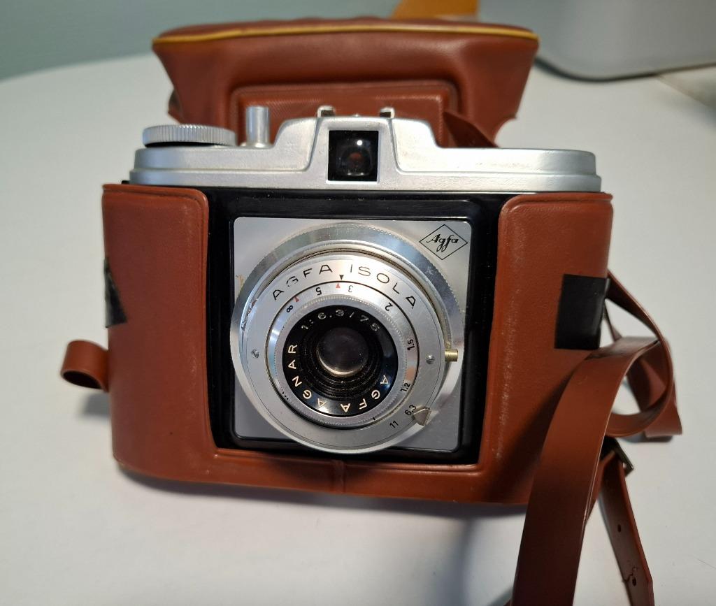 Fototoestel Agfa Isola 6044, Ophalen, 1940 tot 1960, Fototoestel
