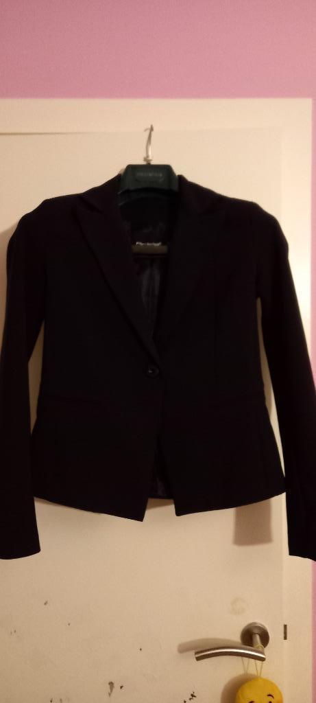 gilet/veste/blazer noirs Artigli Italian taille 42 (16-38), Artigli, Enlèvement ou Envoi, Taille 36 (S), Comme neuf