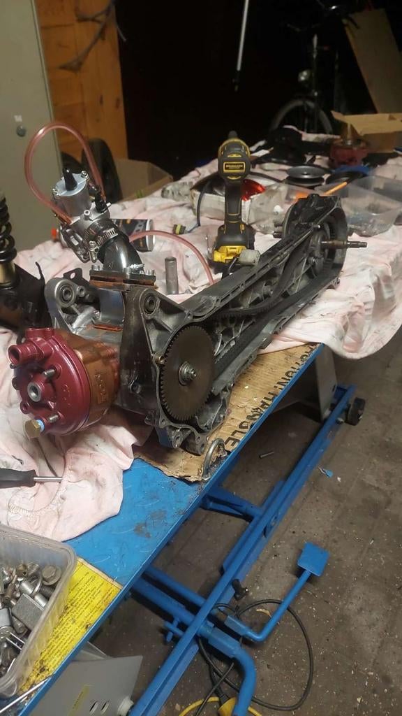 peugeot fox blok met minarelli cillinder, Fietsen en Brommers, Ophalen of Verzenden