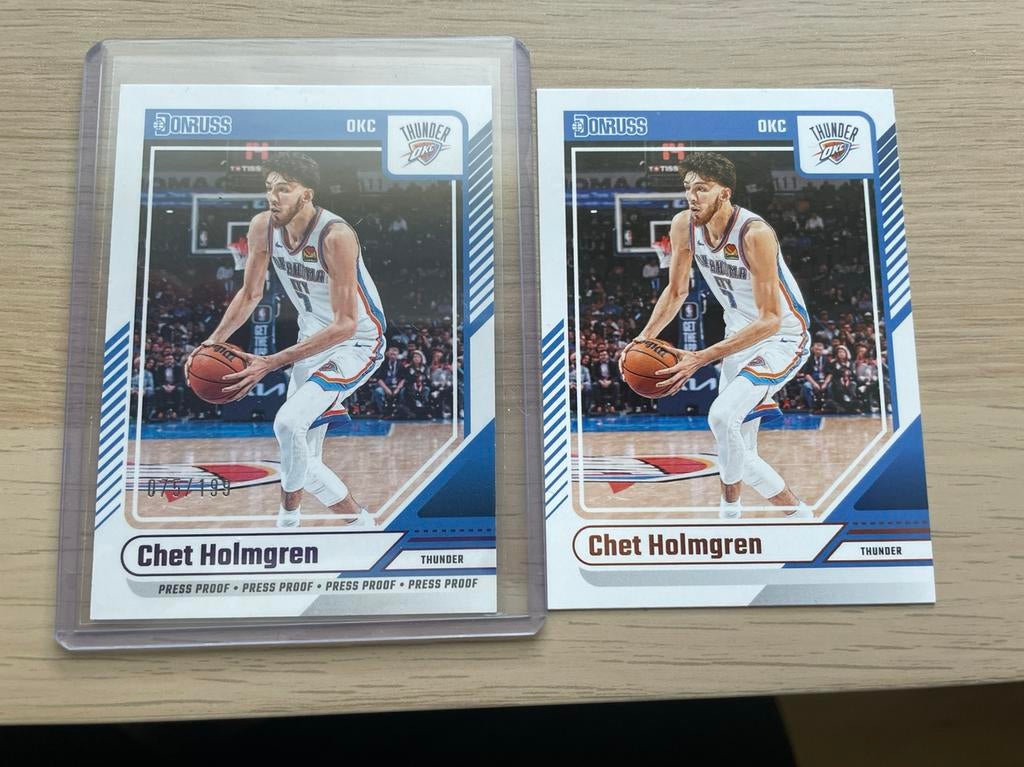 Chet Holmgren okc donruss /199, Ophalen of Verzenden, Nieuw, Meerdere plaatjes