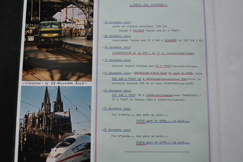 Gros Album photos originales THALYS TGV 40 RARE UNIQUE Train, Enlèvement ou Envoi, Utilisé, Train, Autres types