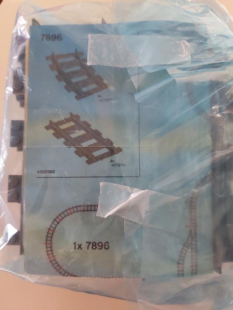 Vintage lego 7896 - extra trein sporen, Kinderen en Baby's, Speelgoed | Duplo en Lego, Ophalen of Verzenden, Zo goed als nieuw
