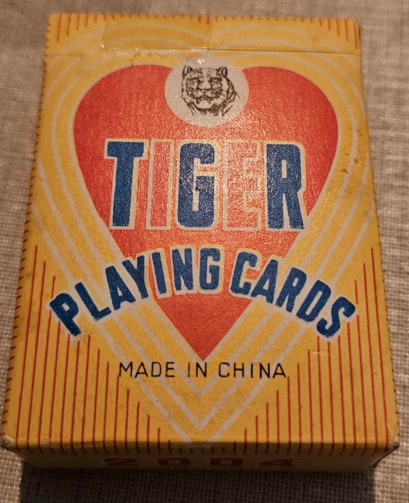 Vintage Tiger Miniature Playing Cards 2004
Dit i, Verzamelen, Speelkaarten, Jokers en Kwartetten, Ophalen of Verzenden, Zo goed als nieuw