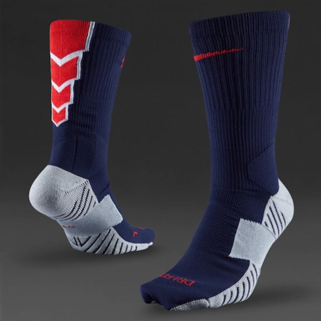 Chaussettes de sport Nike bleu marine (Football Tennis Padel, Enlèvement ou Envoi, Nike, Bleu, Taille 48/50 (M)