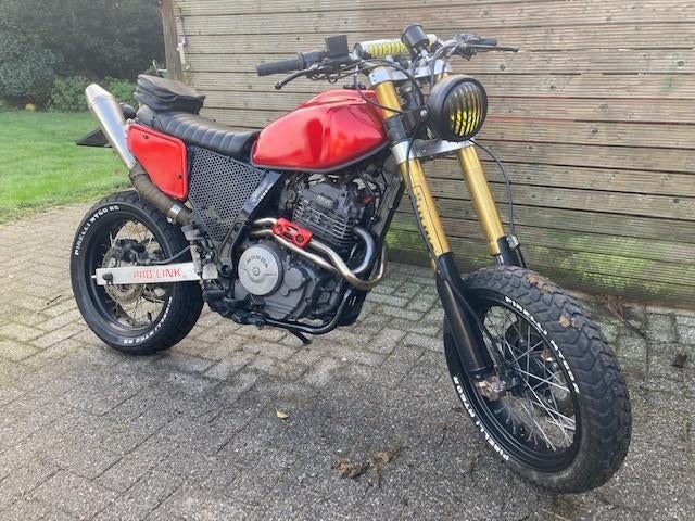 Honda NX 650 Dominator - custom EXPORT NL, Ophalen, 1 cilinder, 12 t/m 35 kW