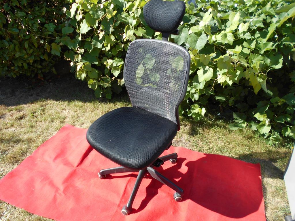 STOEL ergonomische bureaustoel, Ophalen, Zwart, Zo goed als nieuw, Bureaustoel