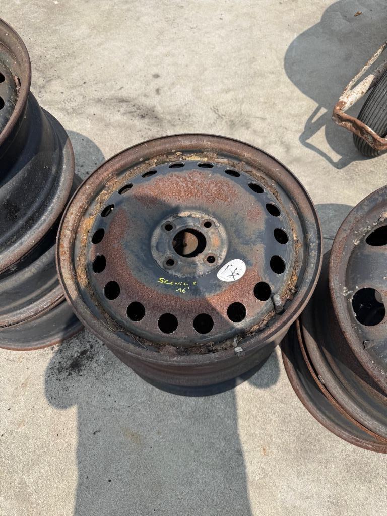 Renault Scenic 2 16 inch velgen van plaatstaal, Ophalen, Gebruikt, Renault