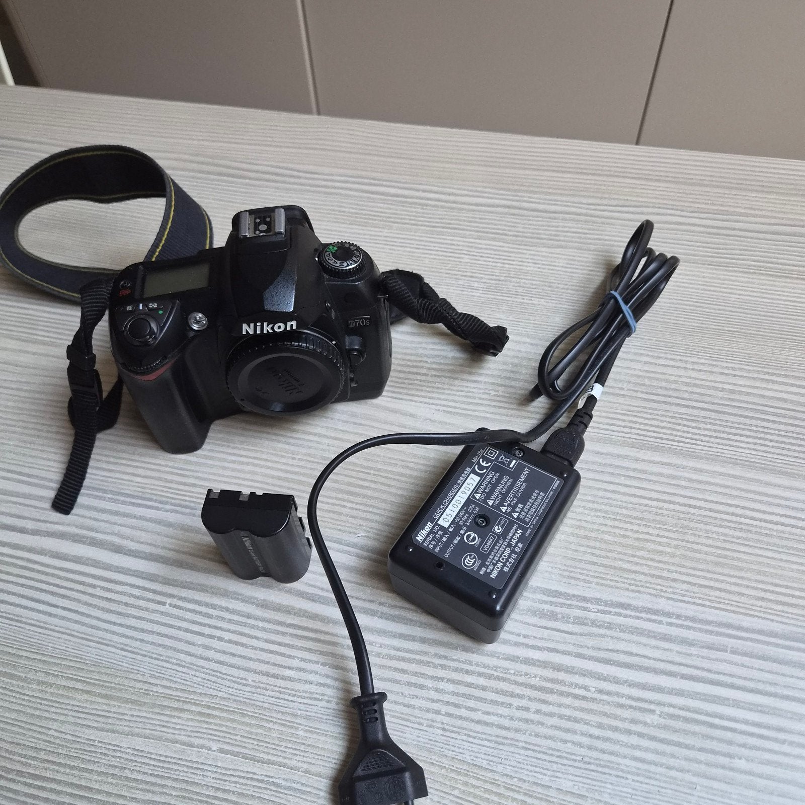 Nikon D70S body, Ophalen of Verzenden, Gebruikt, Spiegelreflex, Nikon