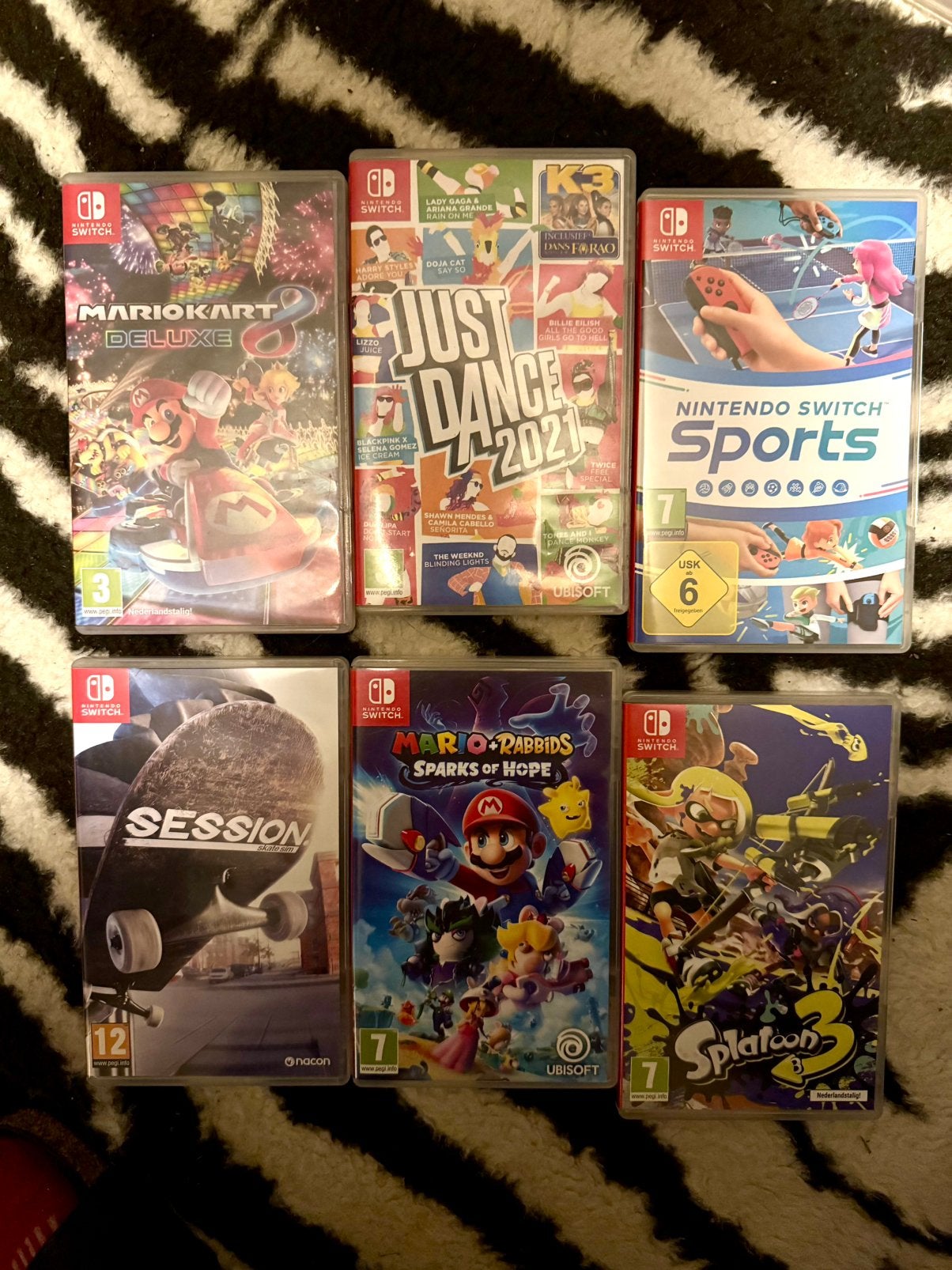 Nintendo switch games, Ophalen, Zo goed als nieuw